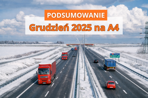 Podsumowanie wydarzeń na A4 w grudniu 2025